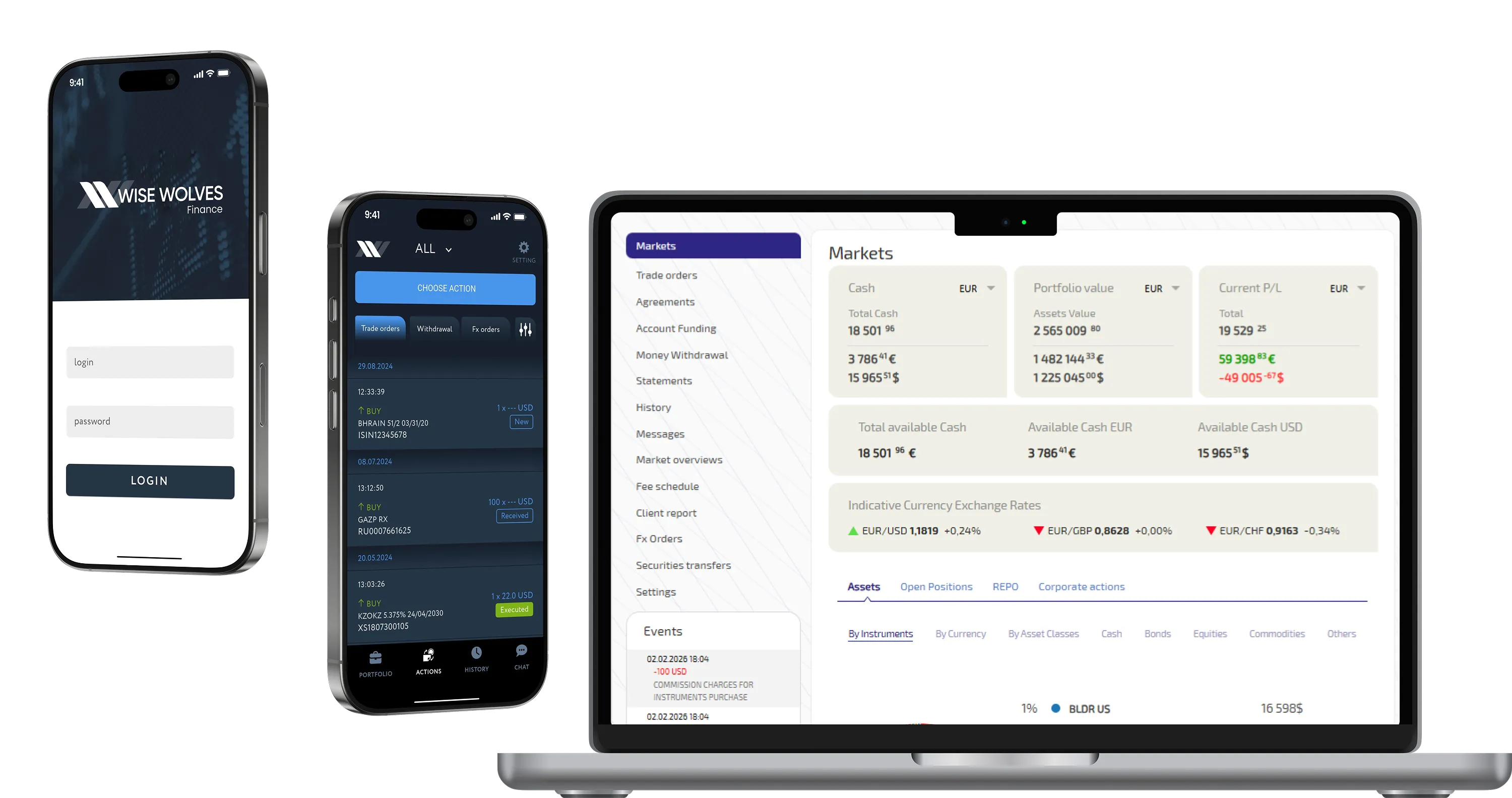 Wise Wolves Finance Mobile App